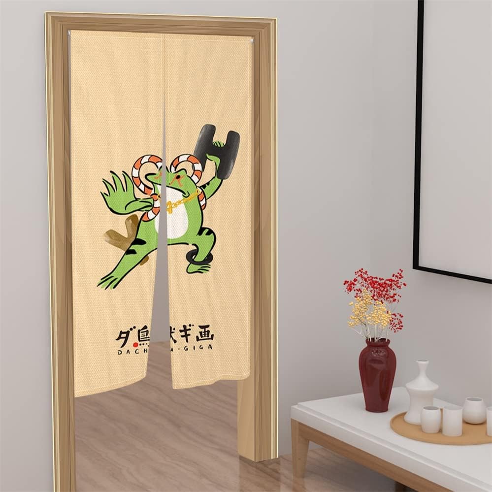 Leowefowa Japanese Noren Door Curtain Panel 335 x 709 Inches