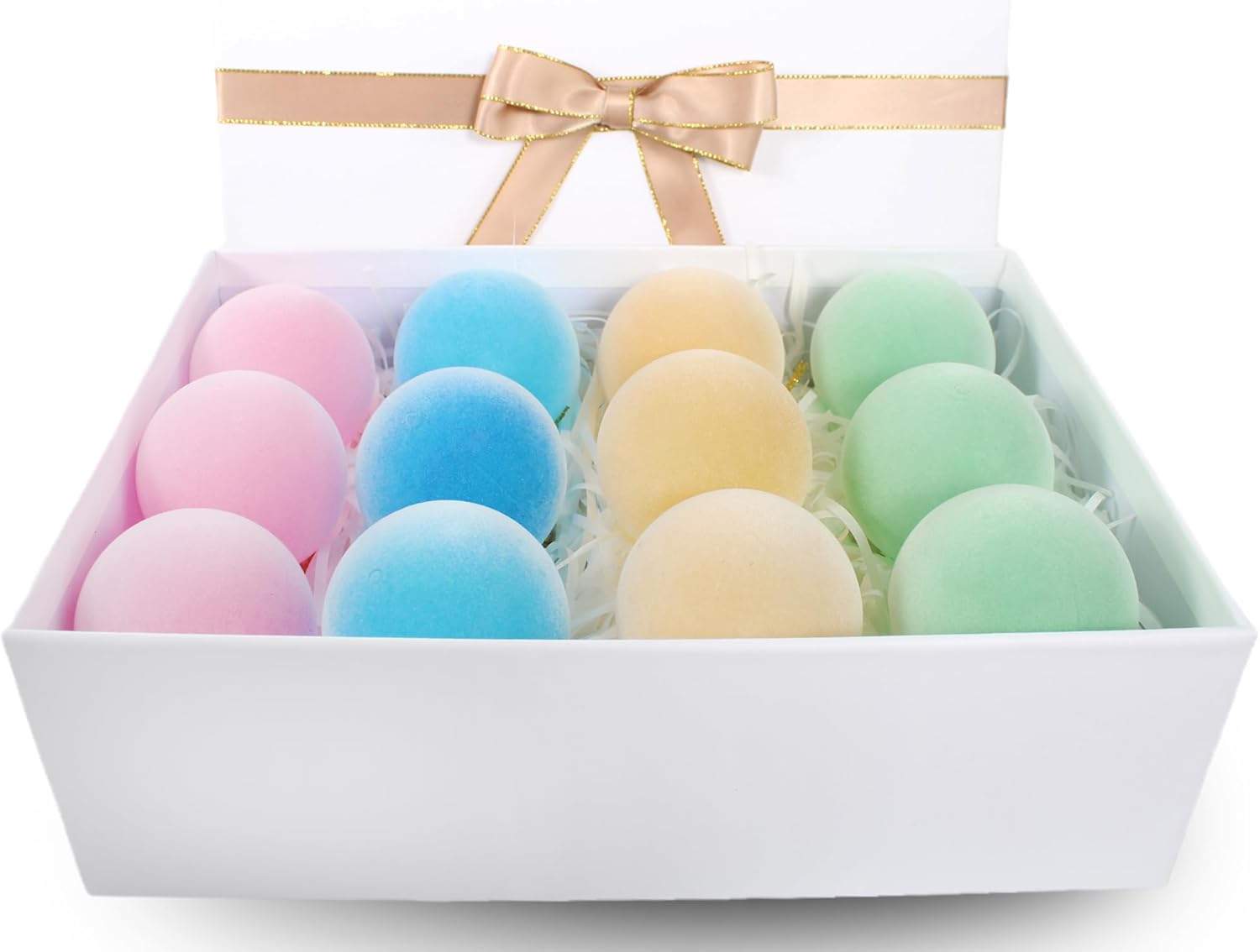 6 Pack Velvet Frosted Christmas Balls Shatterproof Decor