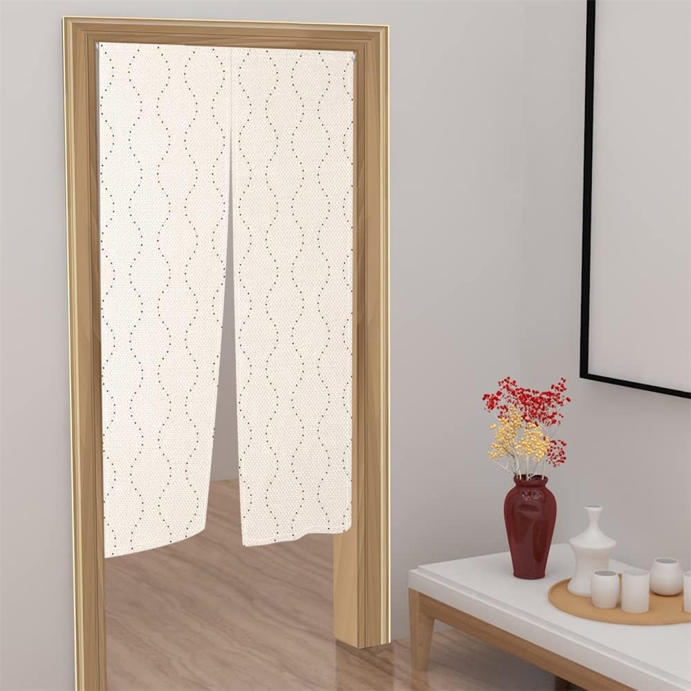Leowefowa Doorway Curtain Privacy Divider Panel