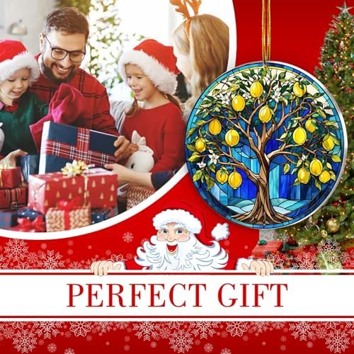 Huhutok Lemon Tree Hanging Ornaments 2024