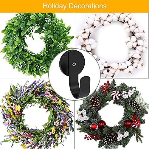 Magnetic Wreath Hanger for Front Doors 2 Pack