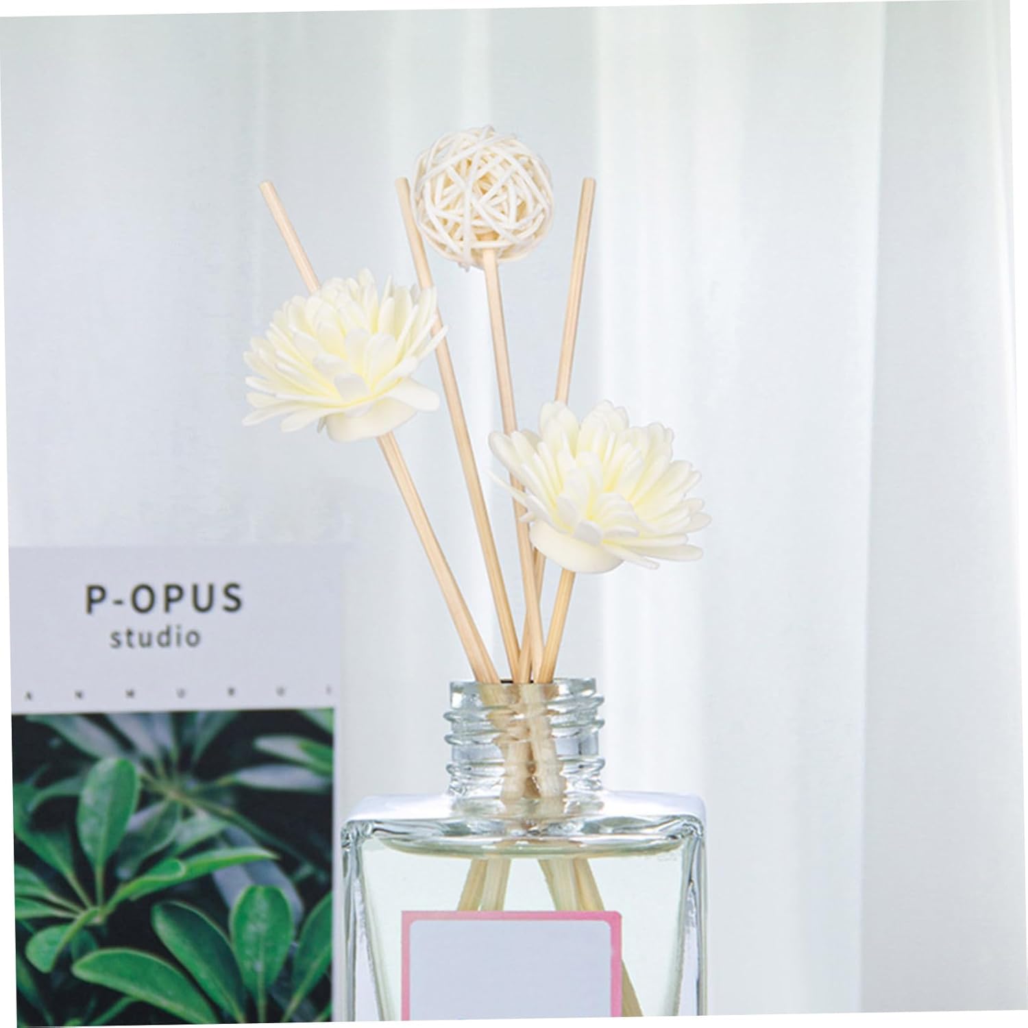 Luxshiny 5set Chrysanthemum Scented Diffuser Sticks