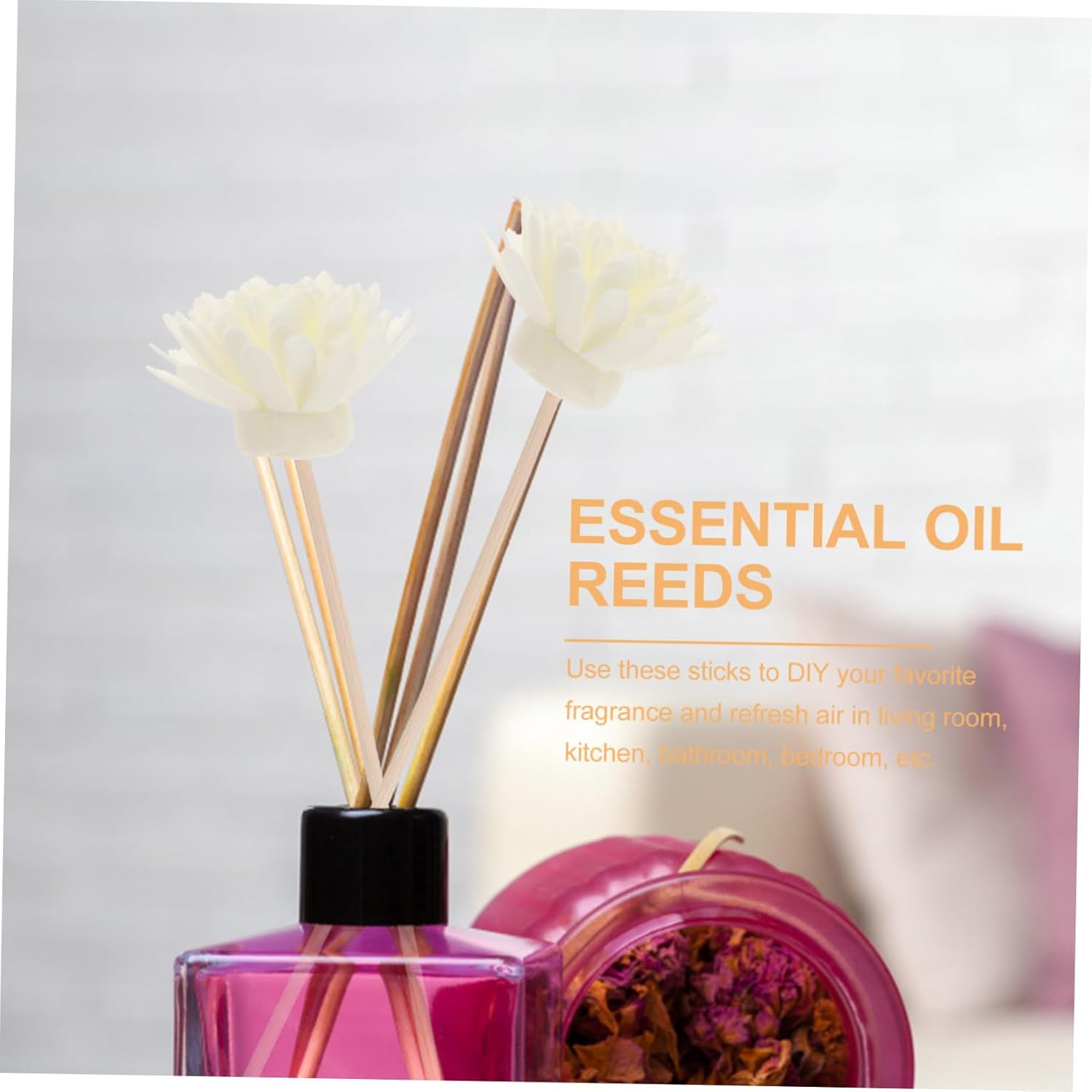 Unomor 5set Natural Chrysanthemum Aroma Diffuser Sticks