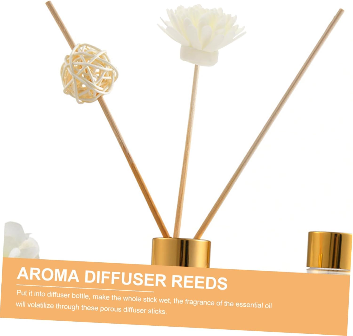 Luxshiny 5set Chrysanthemum Scented Diffuser Sticks