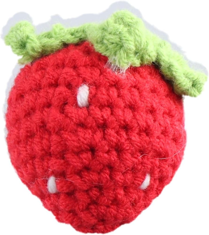 Leadigol Crochet Strawberry Sunflower DIY Craft Kit