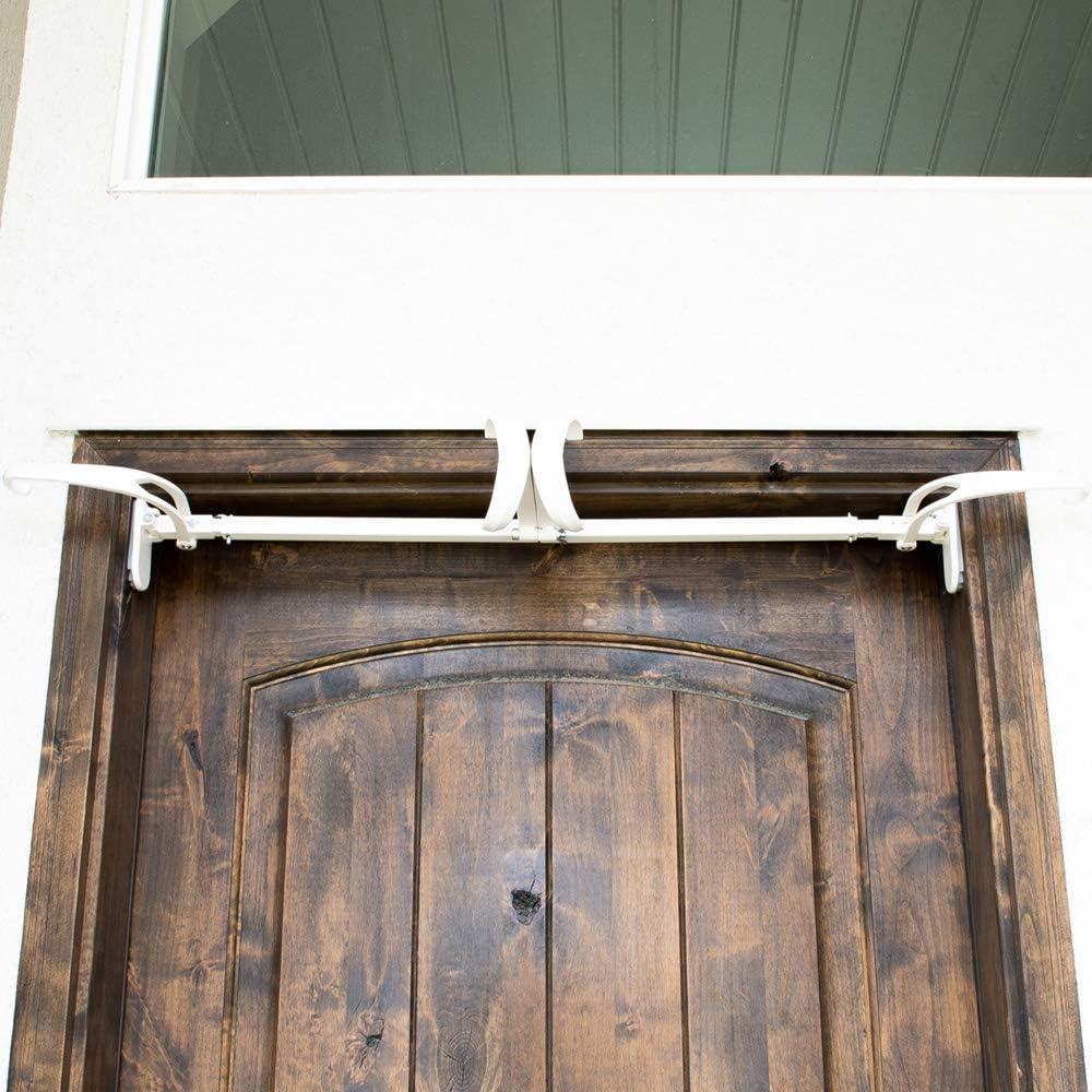 Front Door Garland Hanger - Adjustable for Different Door Widths