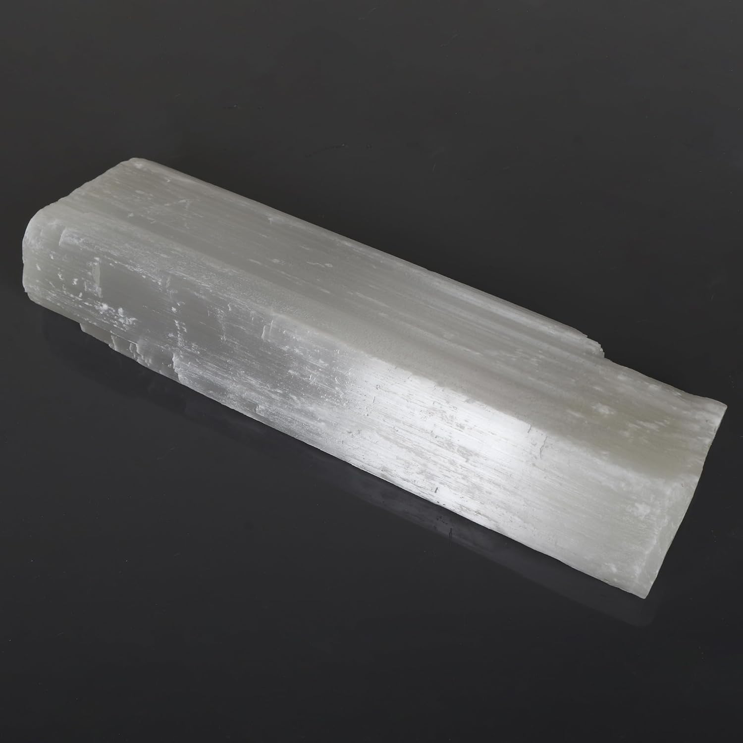 Real-Gems 249 Kg Natural White Selenite Rod Rough Crystal Loose Gemstone