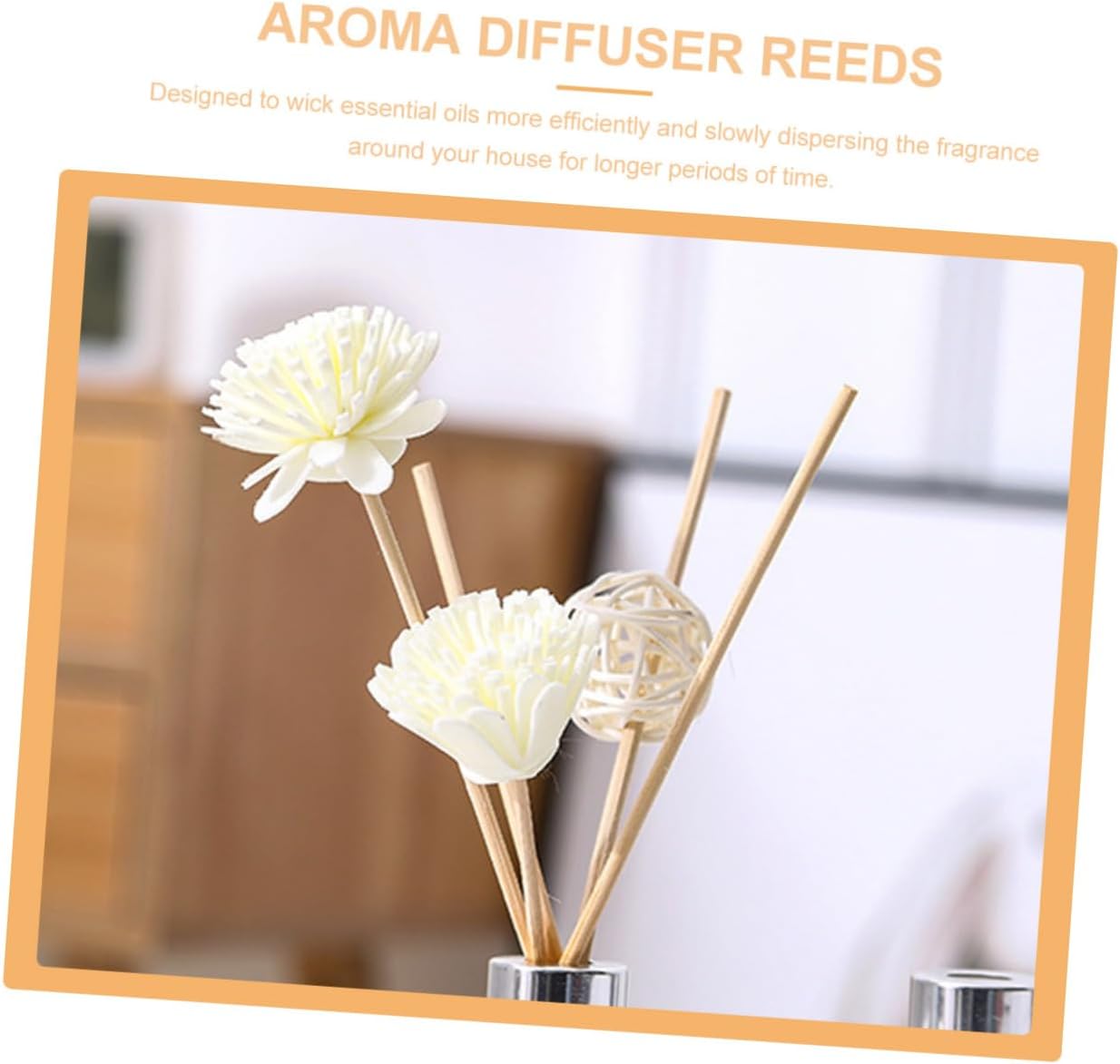 Luxshiny 5set Chrysanthemum Scented Diffuser Sticks