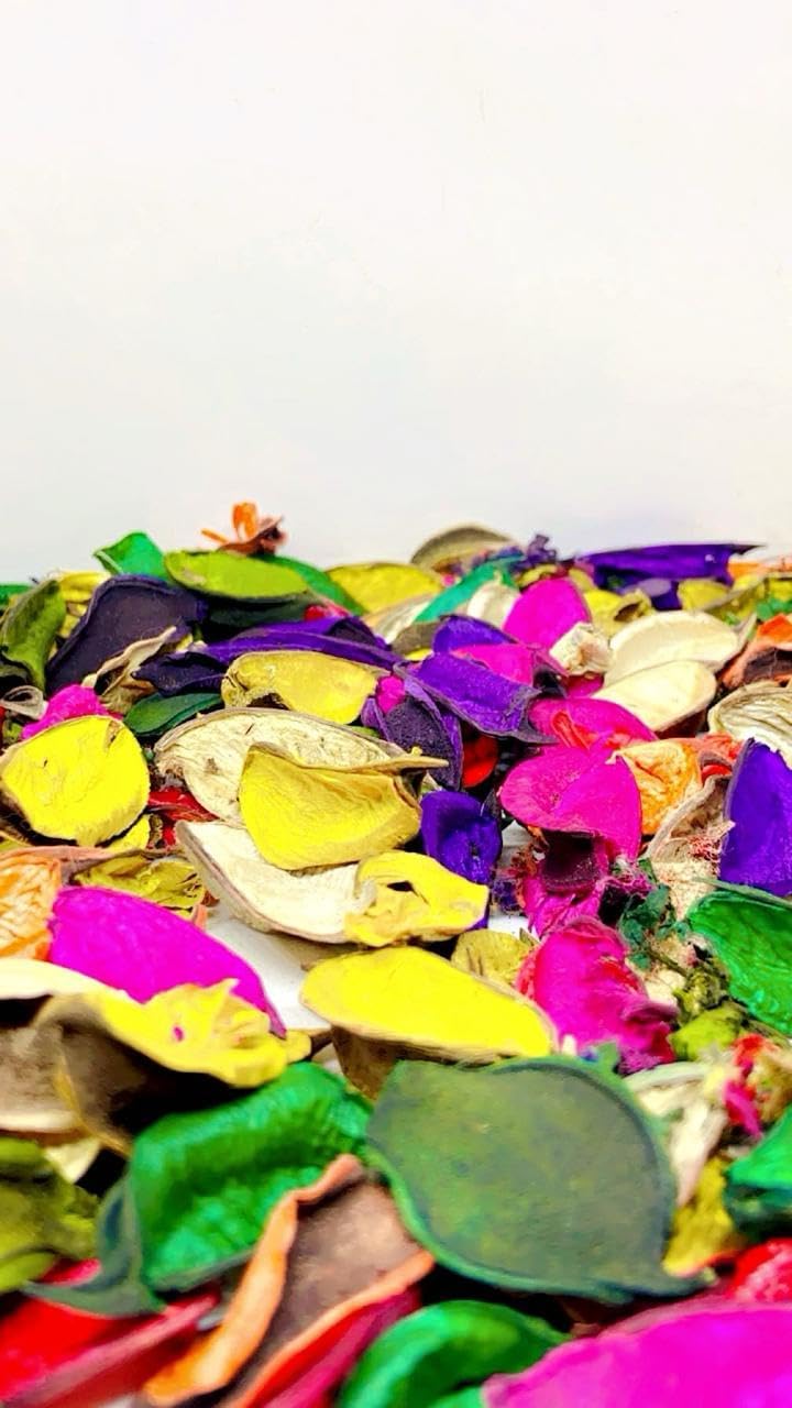 FLFWLASS Potpourri Flowers Leaves for Home Decor