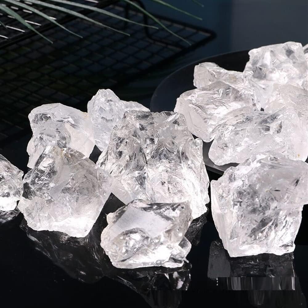 Natural White Crystal Stones for Decor and Collection