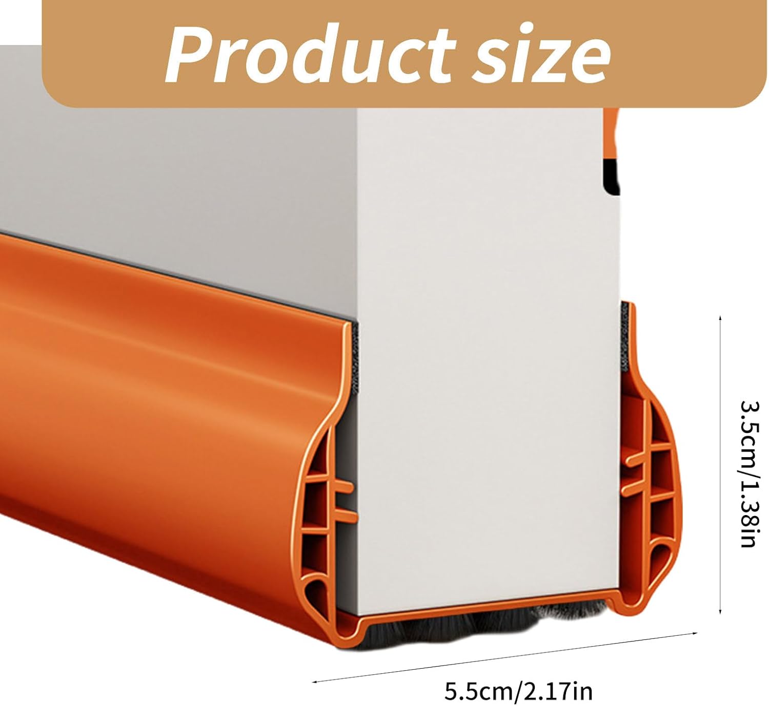 NUEAYMS Door Draft Seal Stopper for Noise and Temperature Control