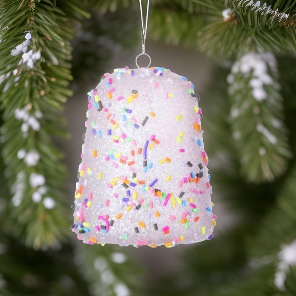The Bridge Collection 35 Inch Pink Gumdrop with Sprinkles Ornament Set of 2