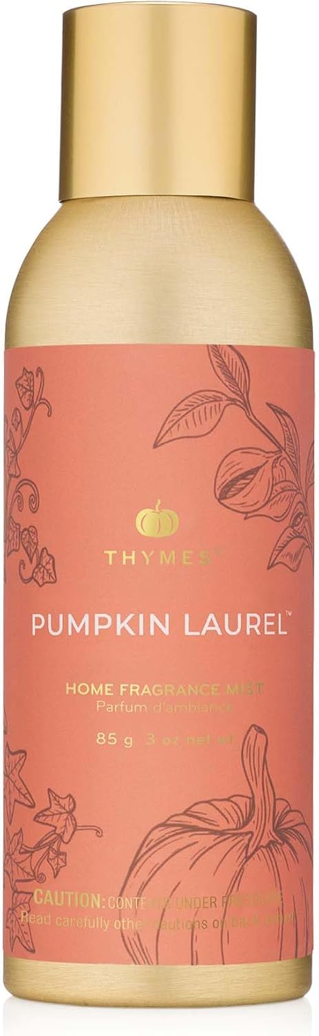 Thymes Home Fragrance Mist Pumpkin Laurel 3 oz