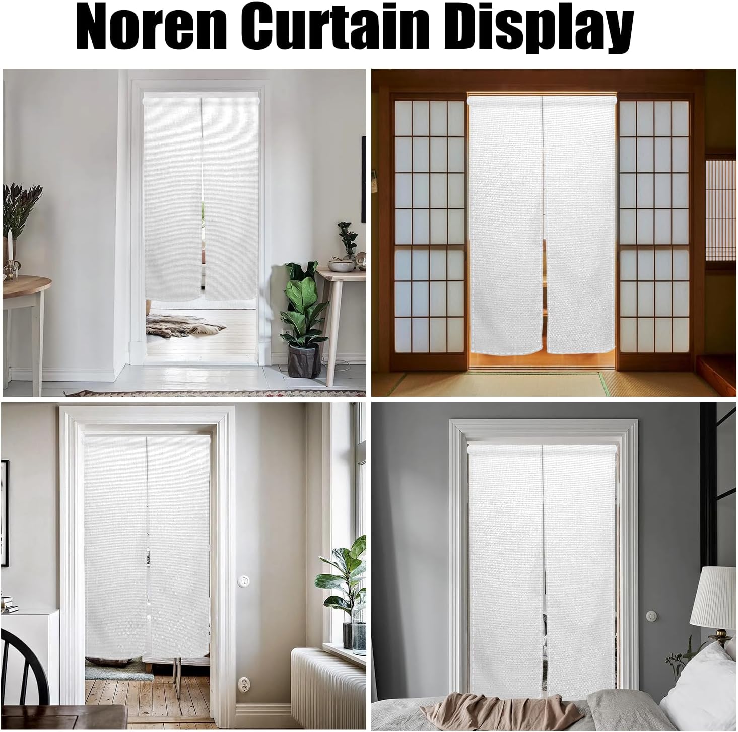 Japanese Door Curtain for Privacy and Decor
