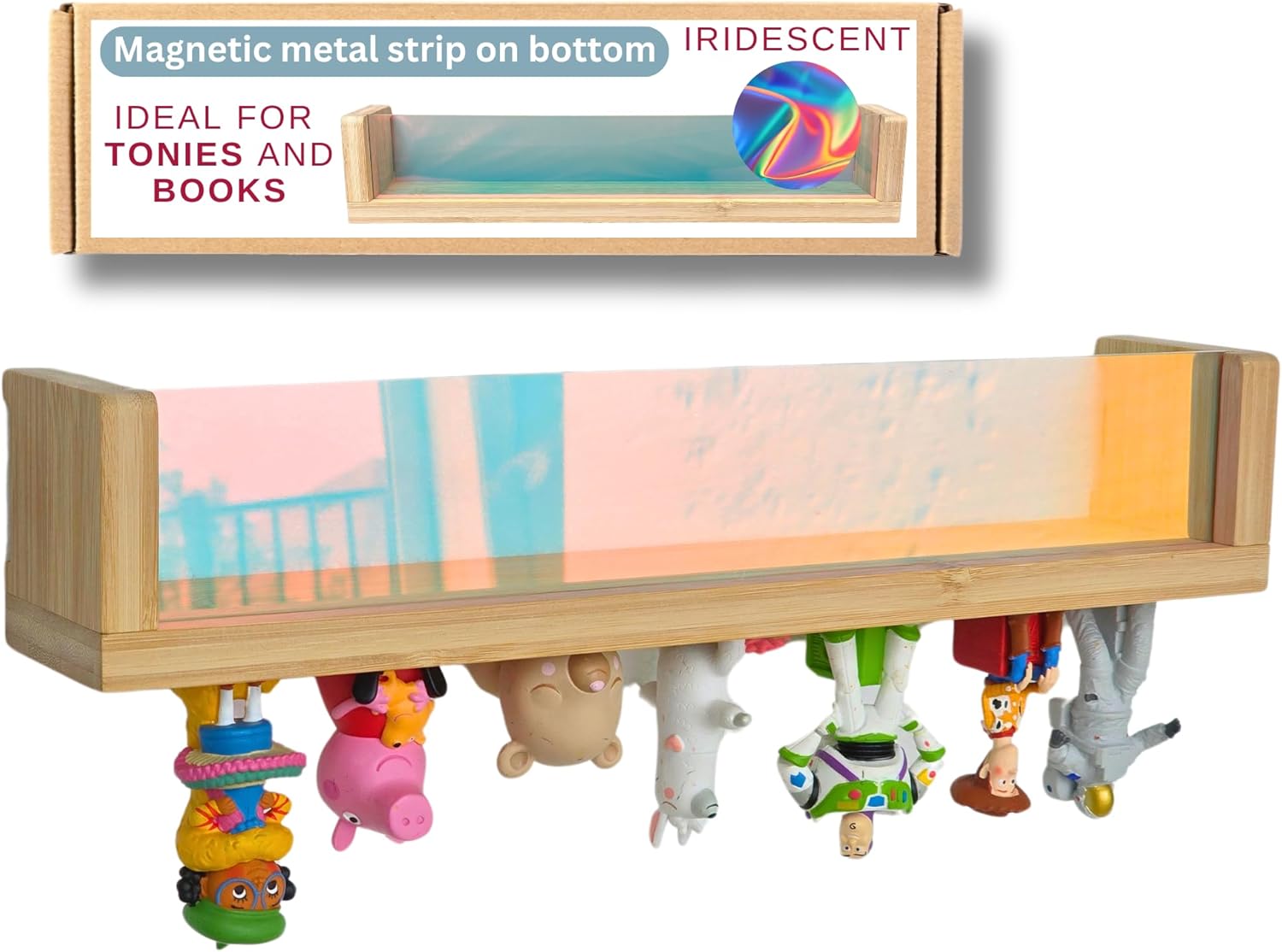 BigStep Magnetic Bookshelf for Tonies Figures