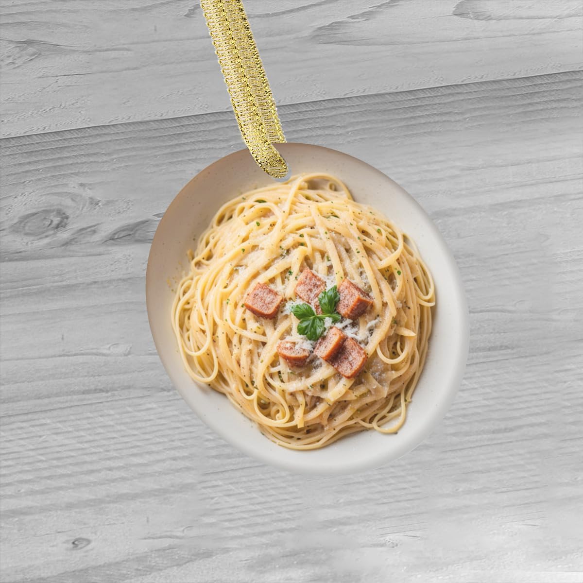 Custom Personalized Food Lover Christmas Ornament 1