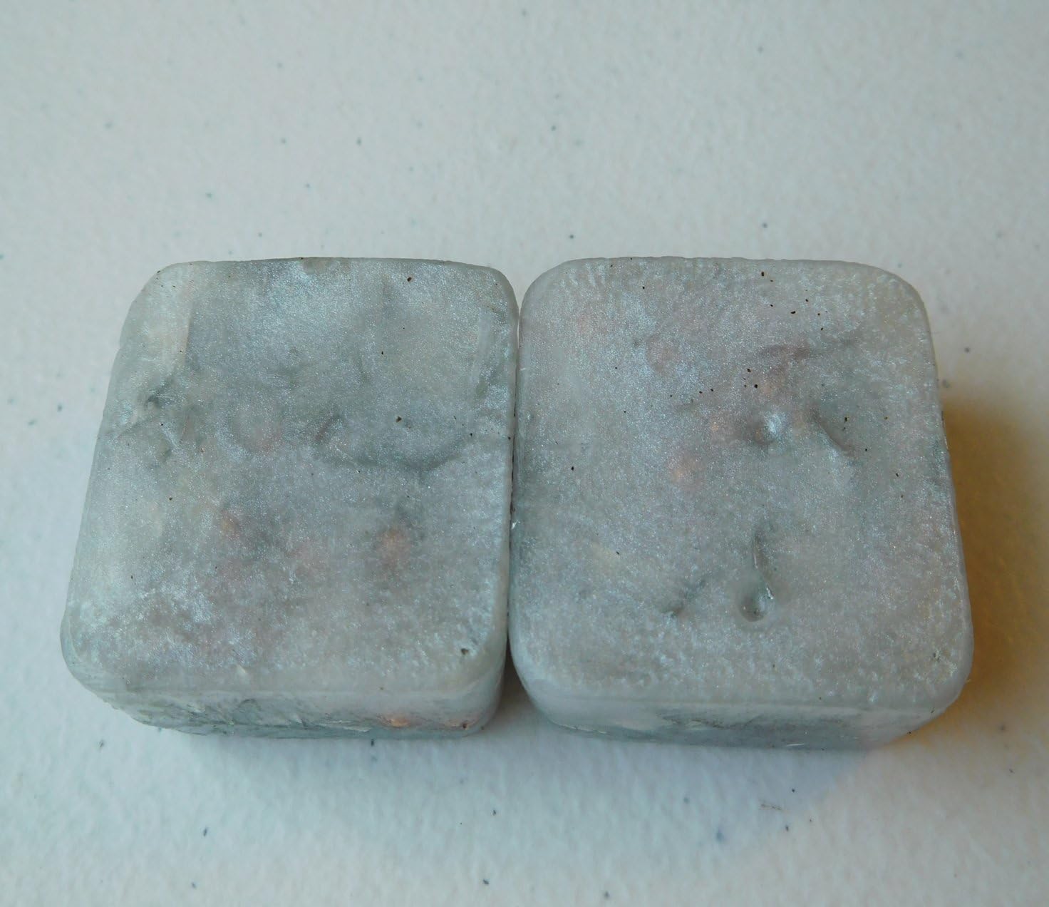 Pearl White 2 Mini Cube Tower Busters Orgone Crystal