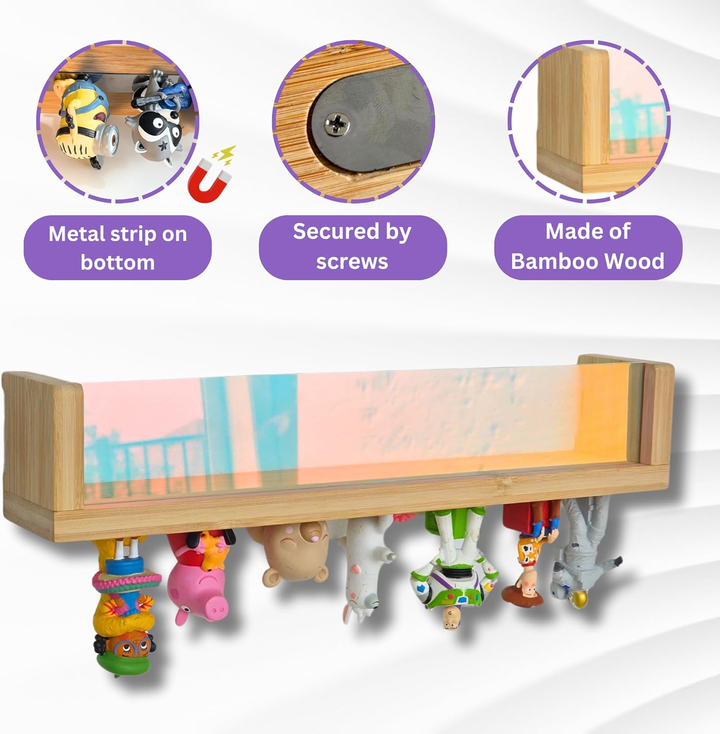 BigStep Magnetic Bookshelf for Tonies Figures