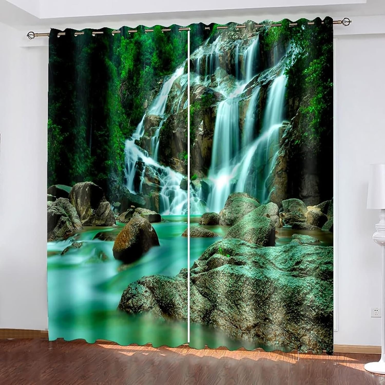 Homxi 2 Panel Blackout Curtains for Dining Room