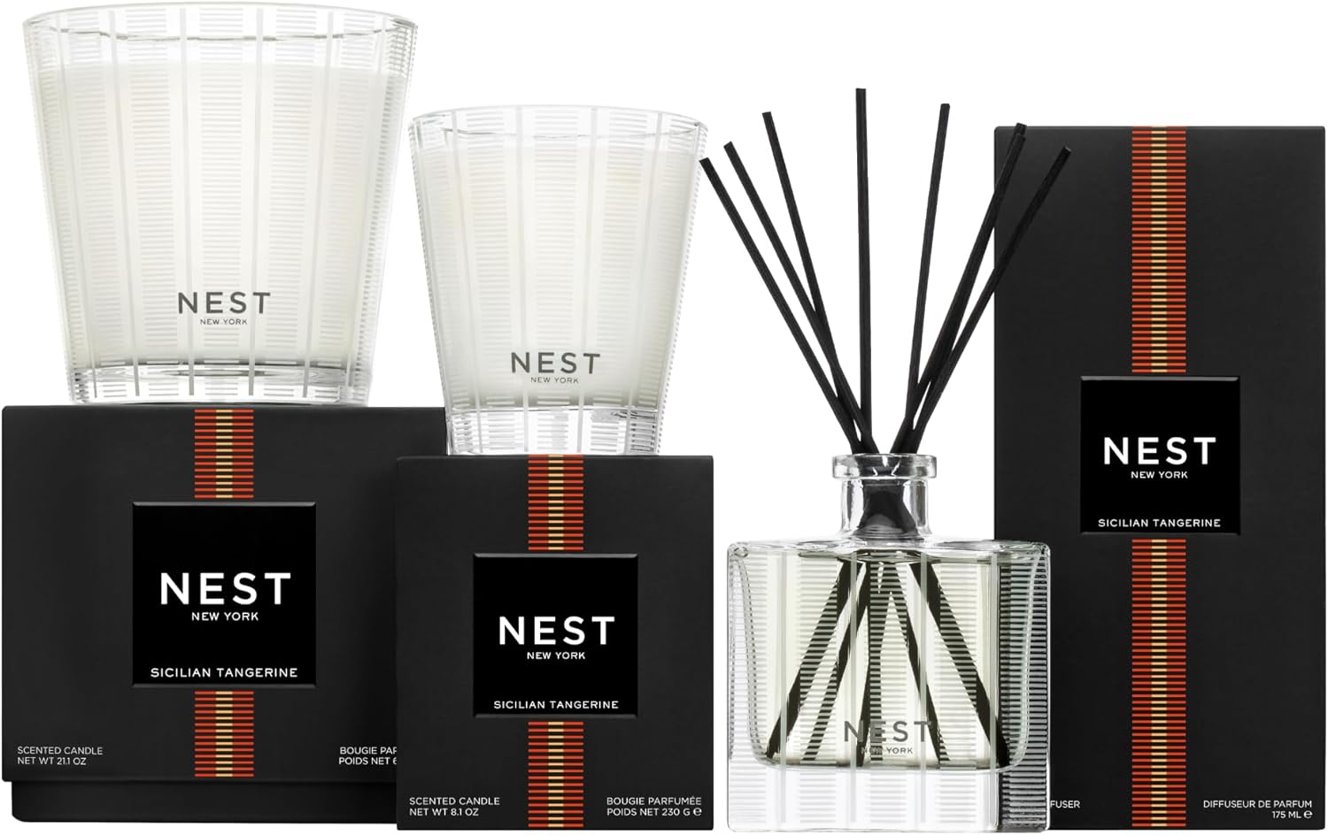 NEST New York Reed Diffuser Liquid Refill - Sicilian Tangerine 59 Fl Oz