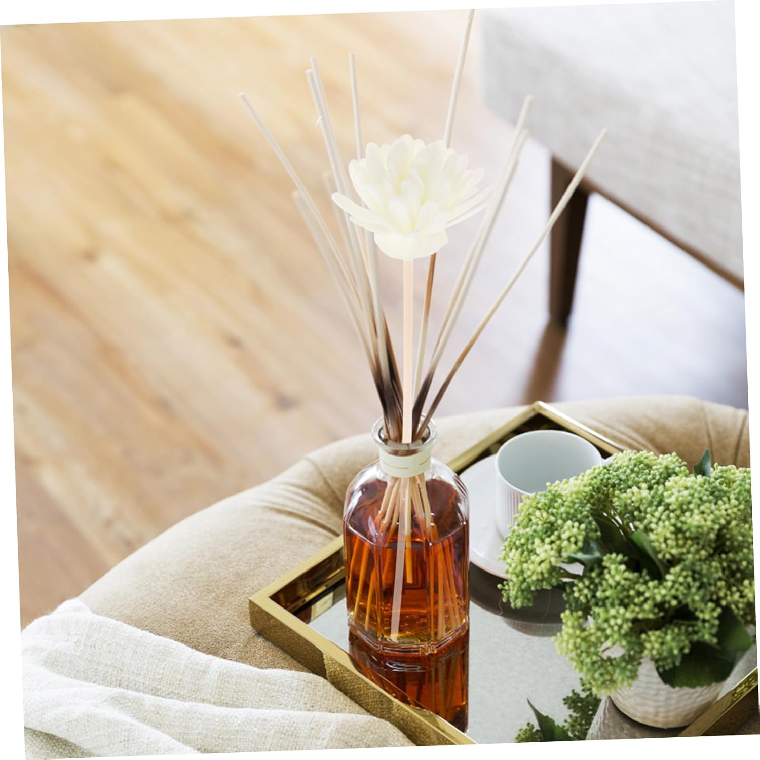 ABOOFAN 5 Pack Chrysanthemum Rattan Diffuser Sticks for Home Fragrance