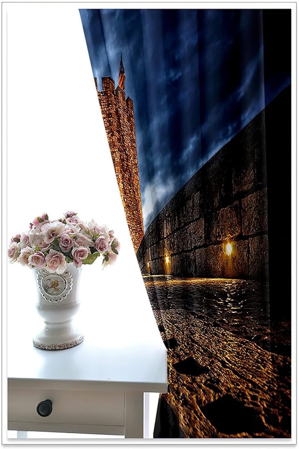 Homxi 2 Piece Blackout Curtains for Bedroom with Grommets