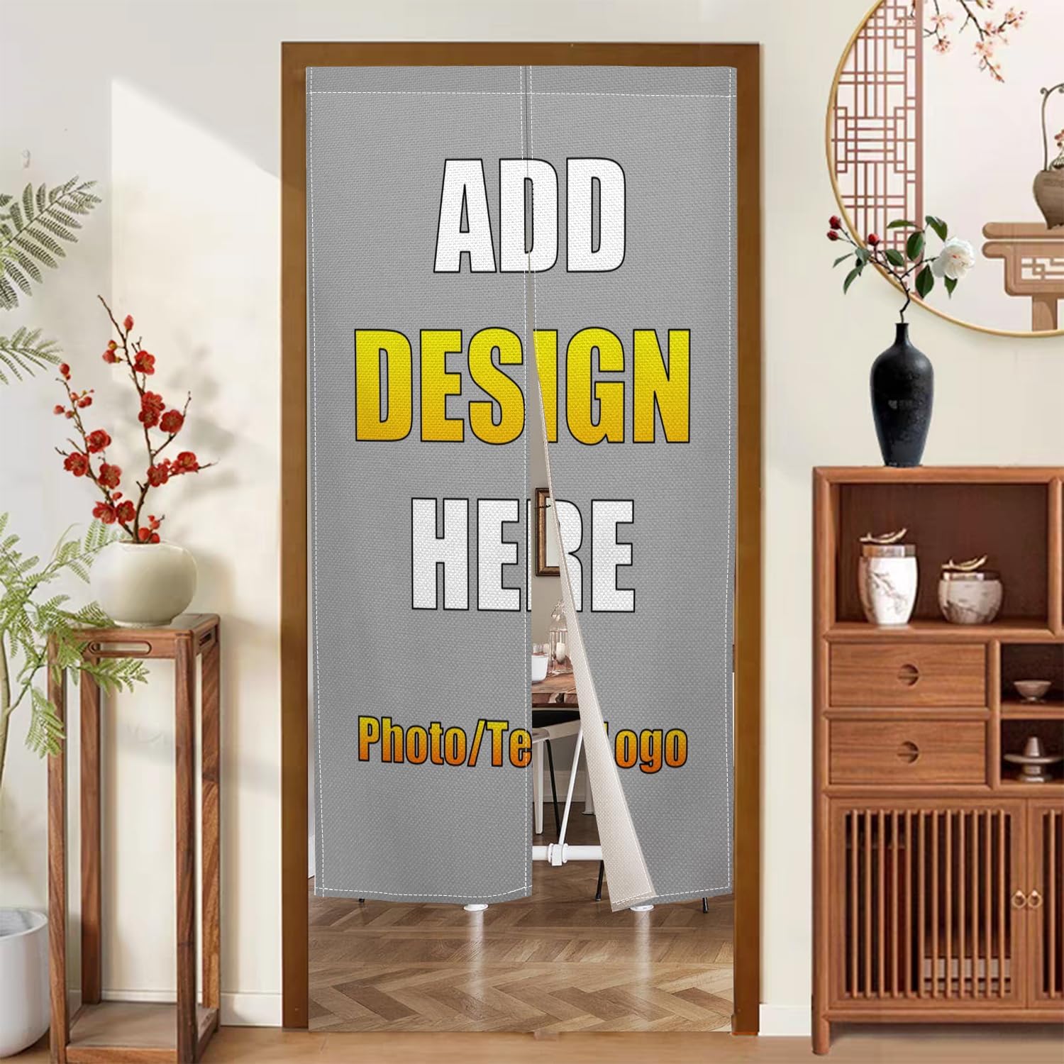 Customizable Noren Curtains with Your Own Design