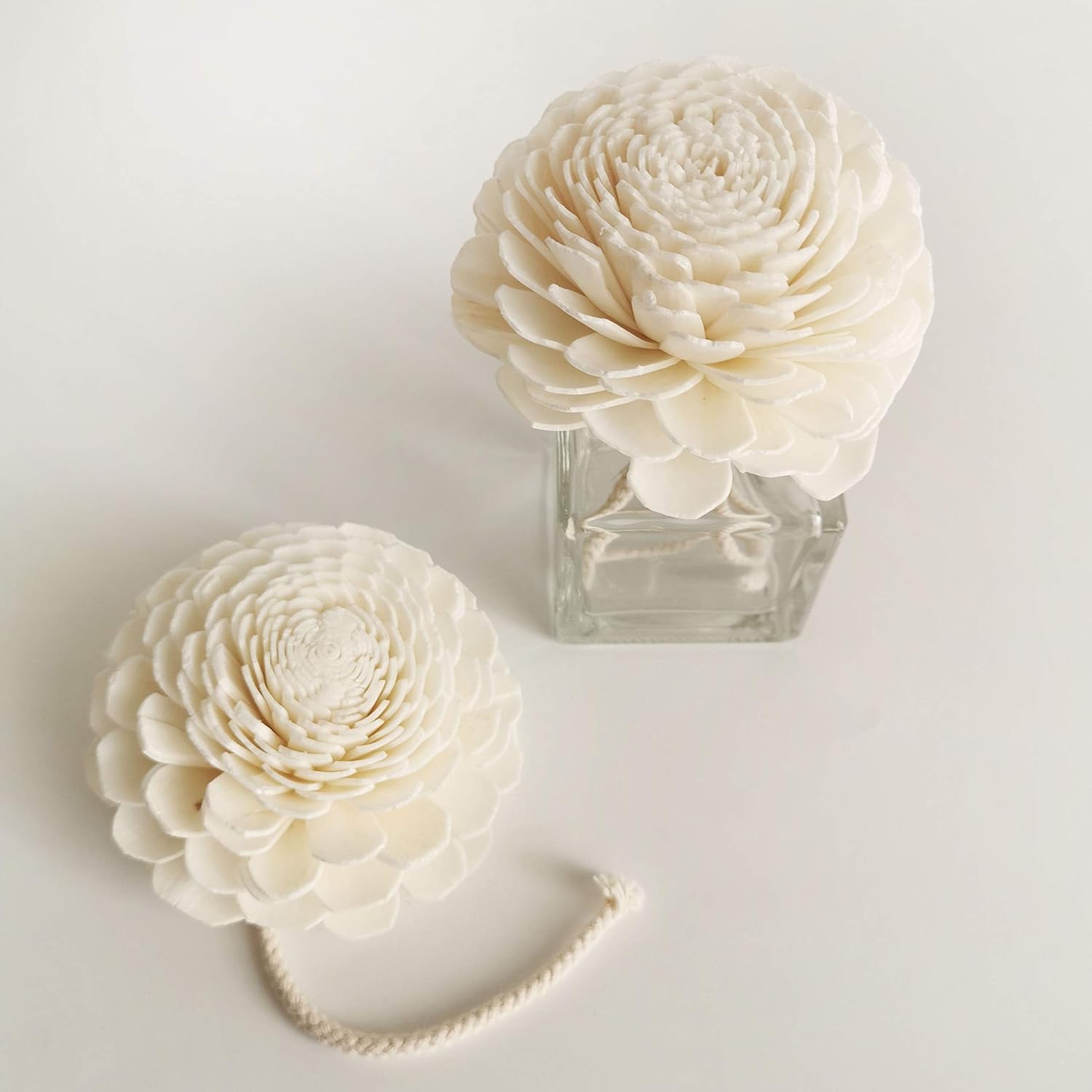 2 Sola Flower 3 Inch Jasmine Aroma Diffuser