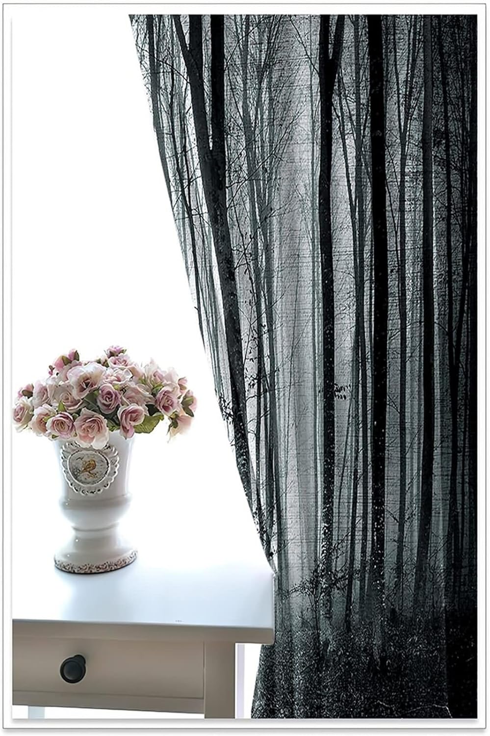 Homxi 2 Panel Blackout Curtain Set for Living Room