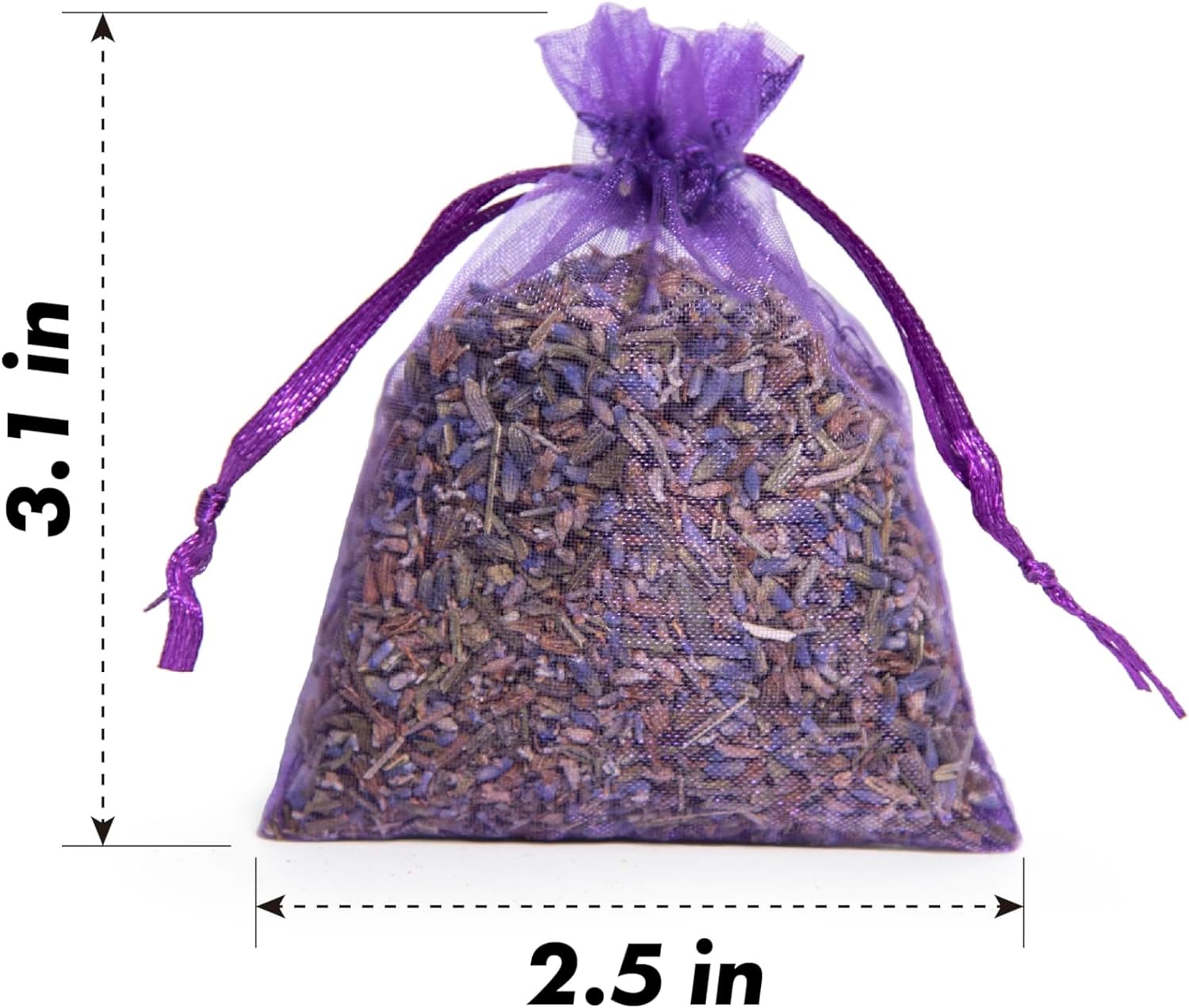 Lavande Sur Terre Bag of 50 Dried Lavender Sachets