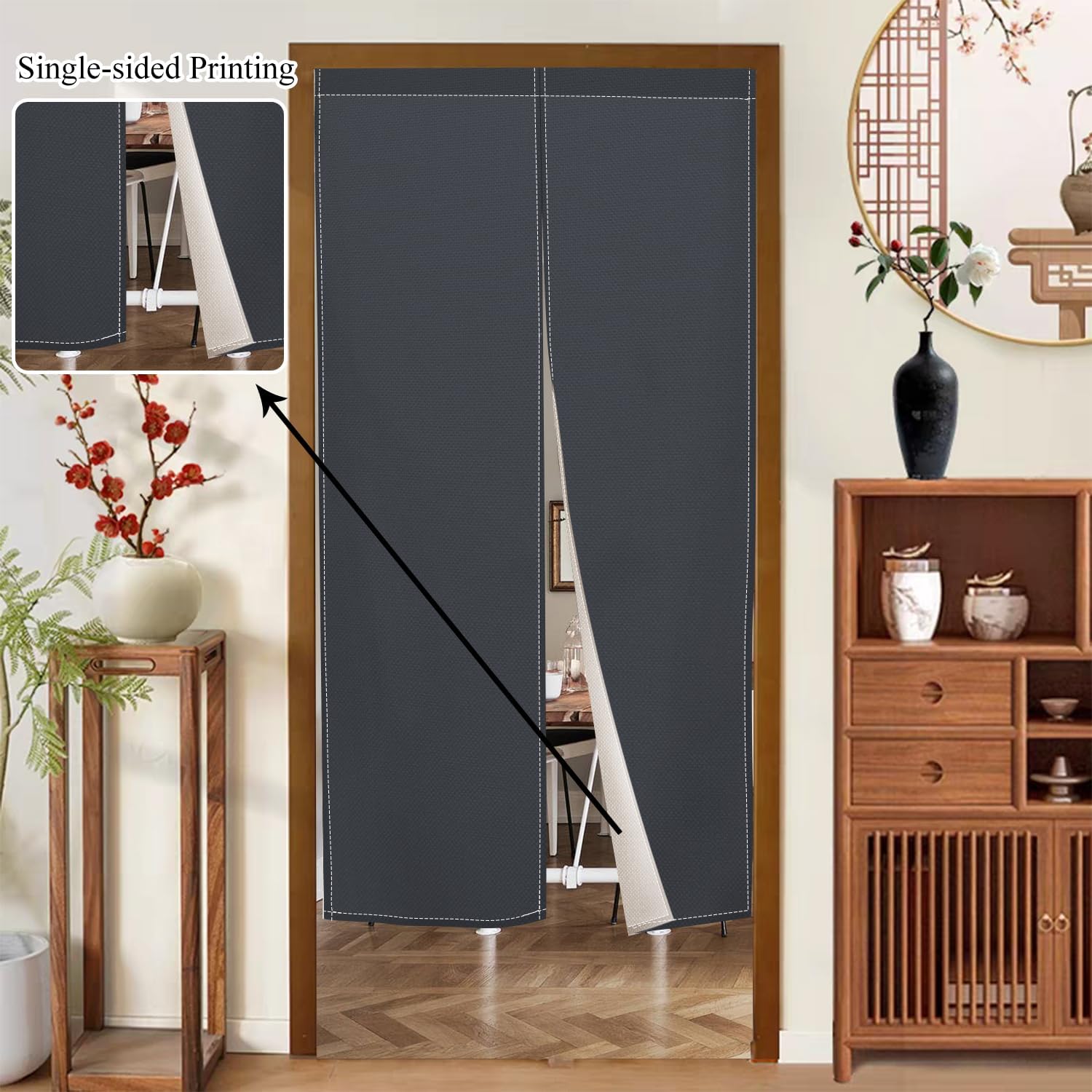 Japanese Noren Door Curtain Privacy Divider Panel