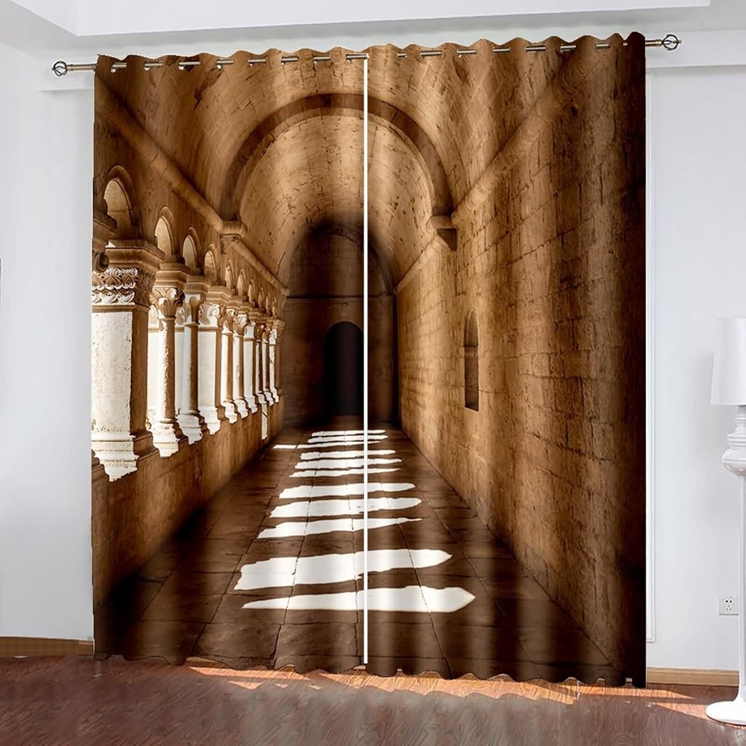 Homxi 2 Panel Blackout Curtains Set 2 x 42W x 96H in