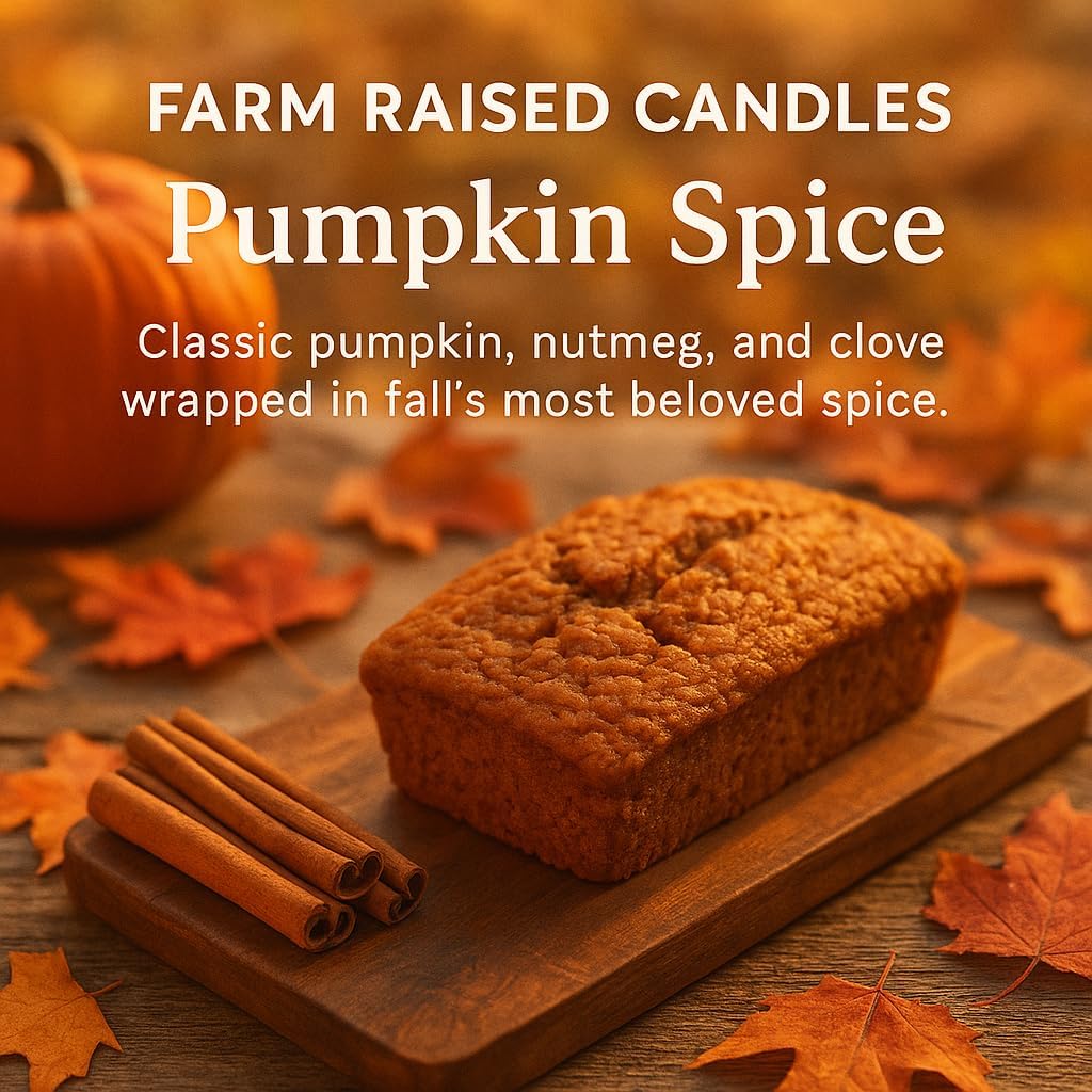 Farm Raised Candles 5-Pack Soy Wax Melts