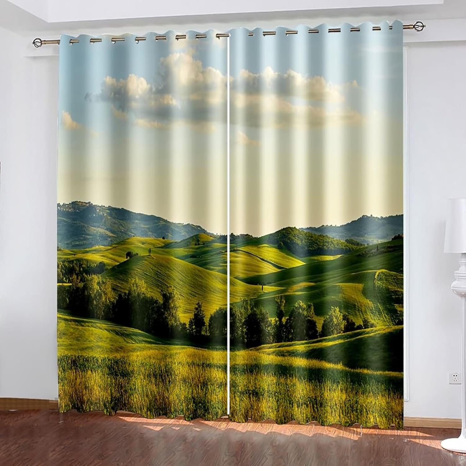 Blackout Window Curtains Set of 2 54x90 Inches Grommet Panels