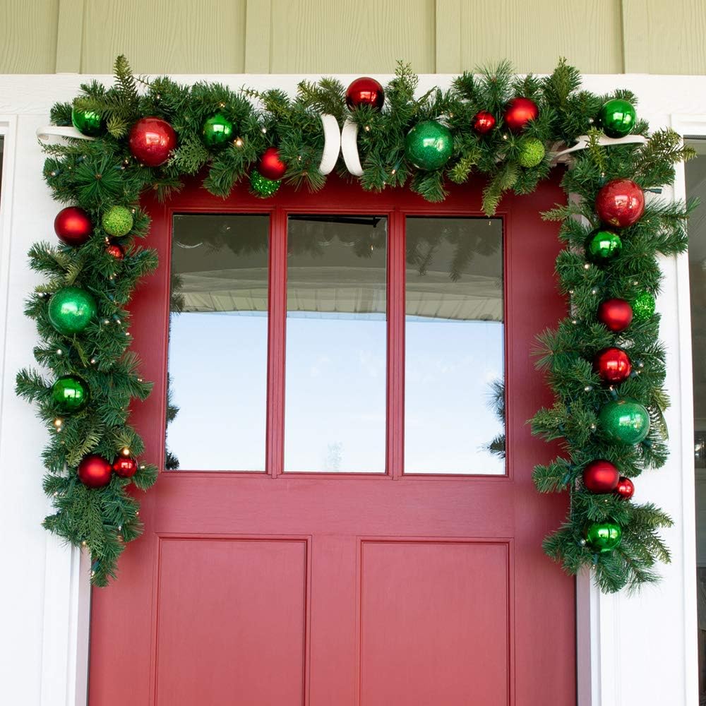 Front Door Garland Hanger - Adjustable for Different Door Widths