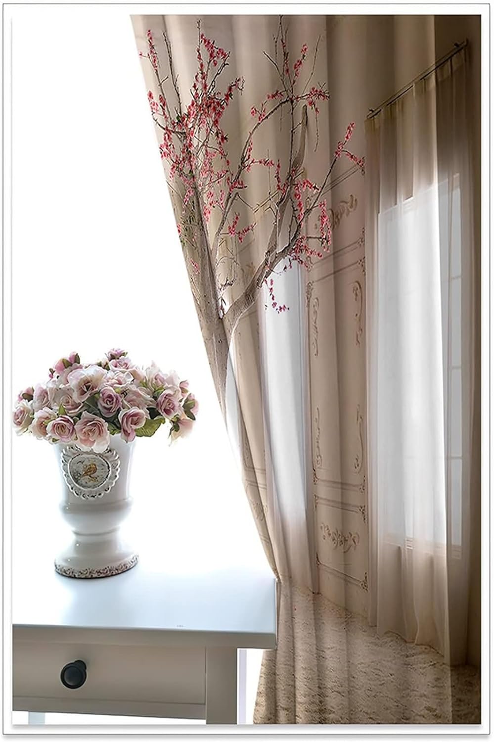 Homxi Blackout Curtains 2 Panels Set for Bedroom Living Room Kitchen