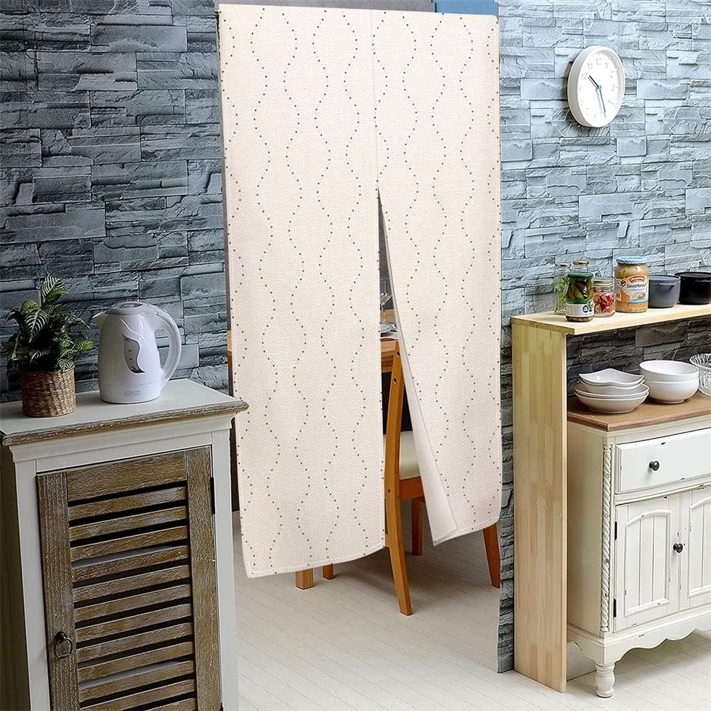 Leowefowa Doorway Curtain Privacy Divider Panel