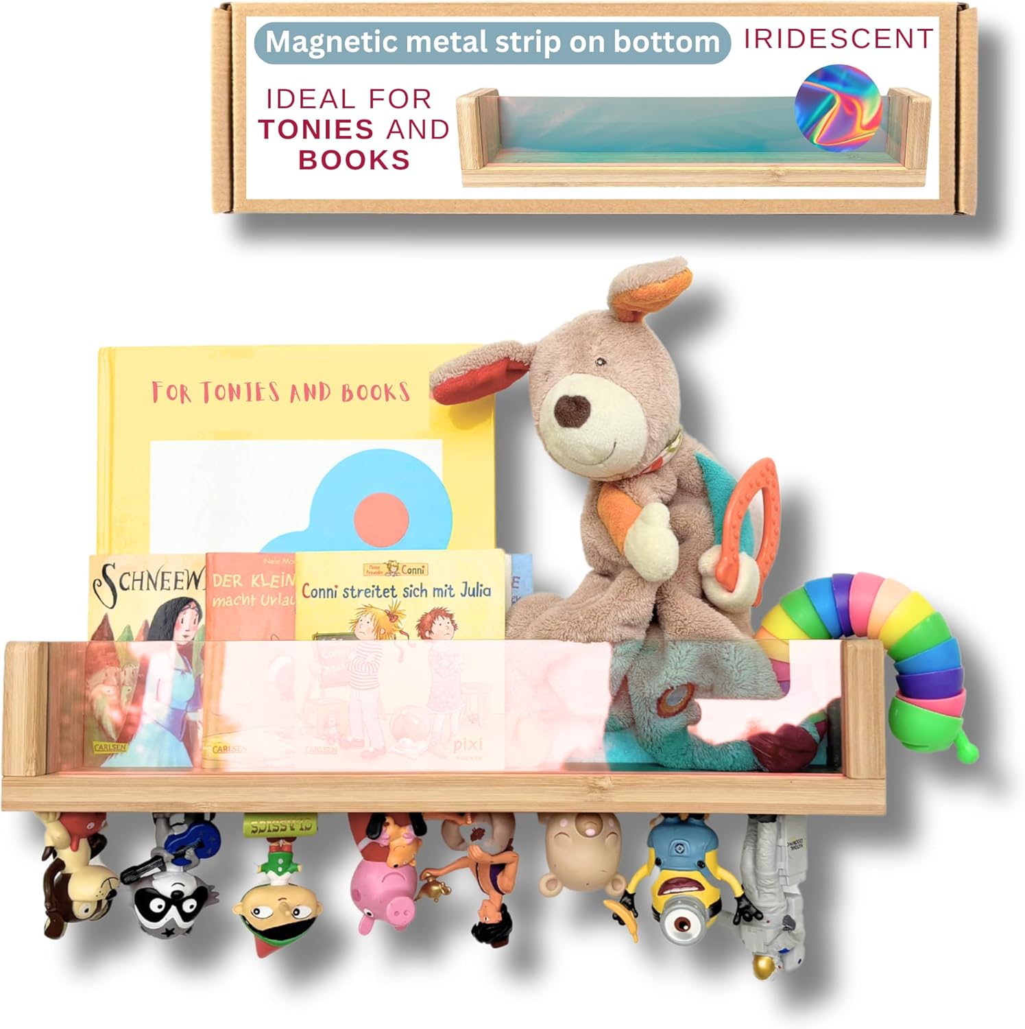 BigStep Magnetic Bookshelf for Tonies Figures