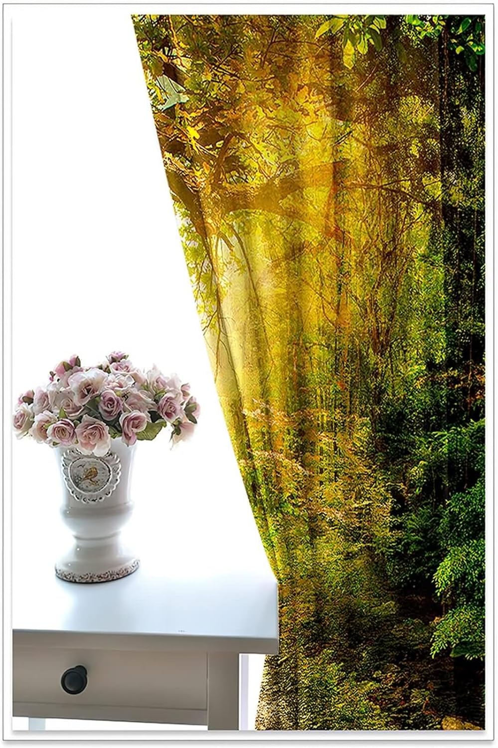 Homxi Blackout Curtains 2 Panels 84x90 Inch Eyelet