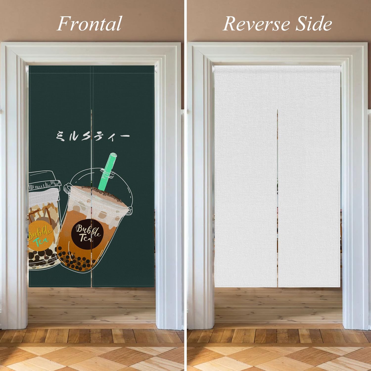 Japanese Modern Noren Door Curtain 34x60 Inch