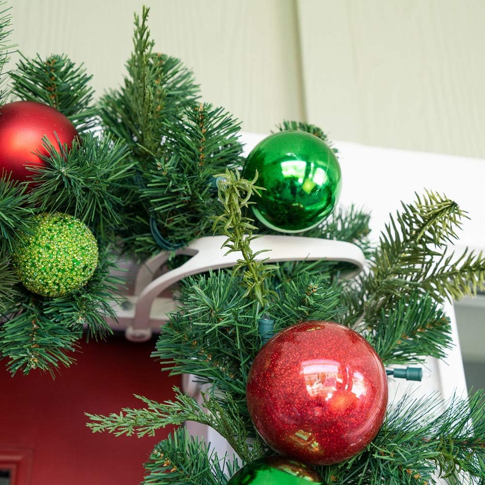 Front Door Garland Hanger - Adjustable for Different Door Widths