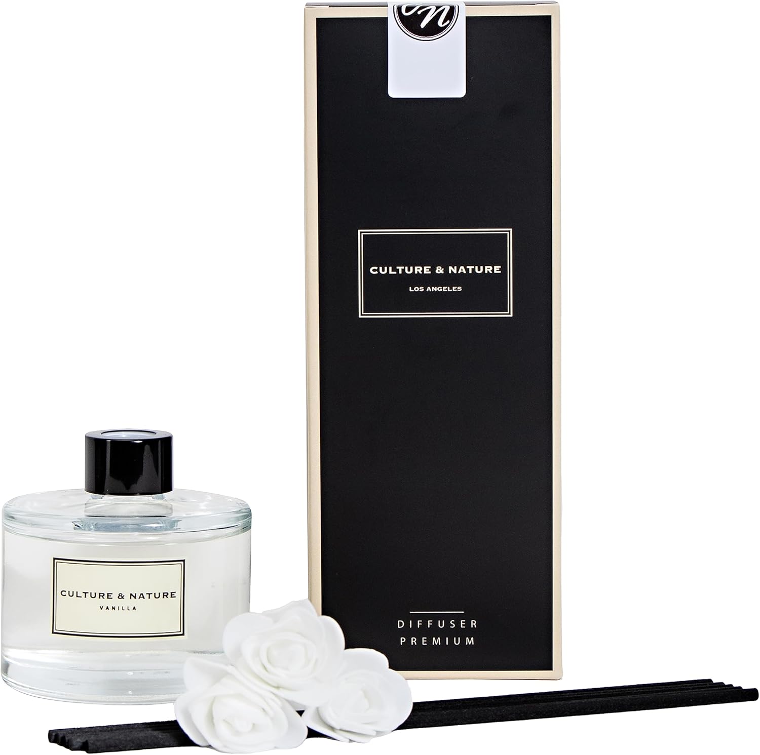 Culture Nature Reed Diffuser Set Vanilla Scented