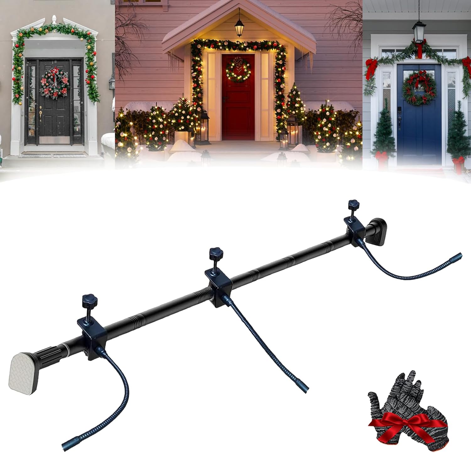 Universal Fit Front Door Garland Hanger 32-80 Adjustable