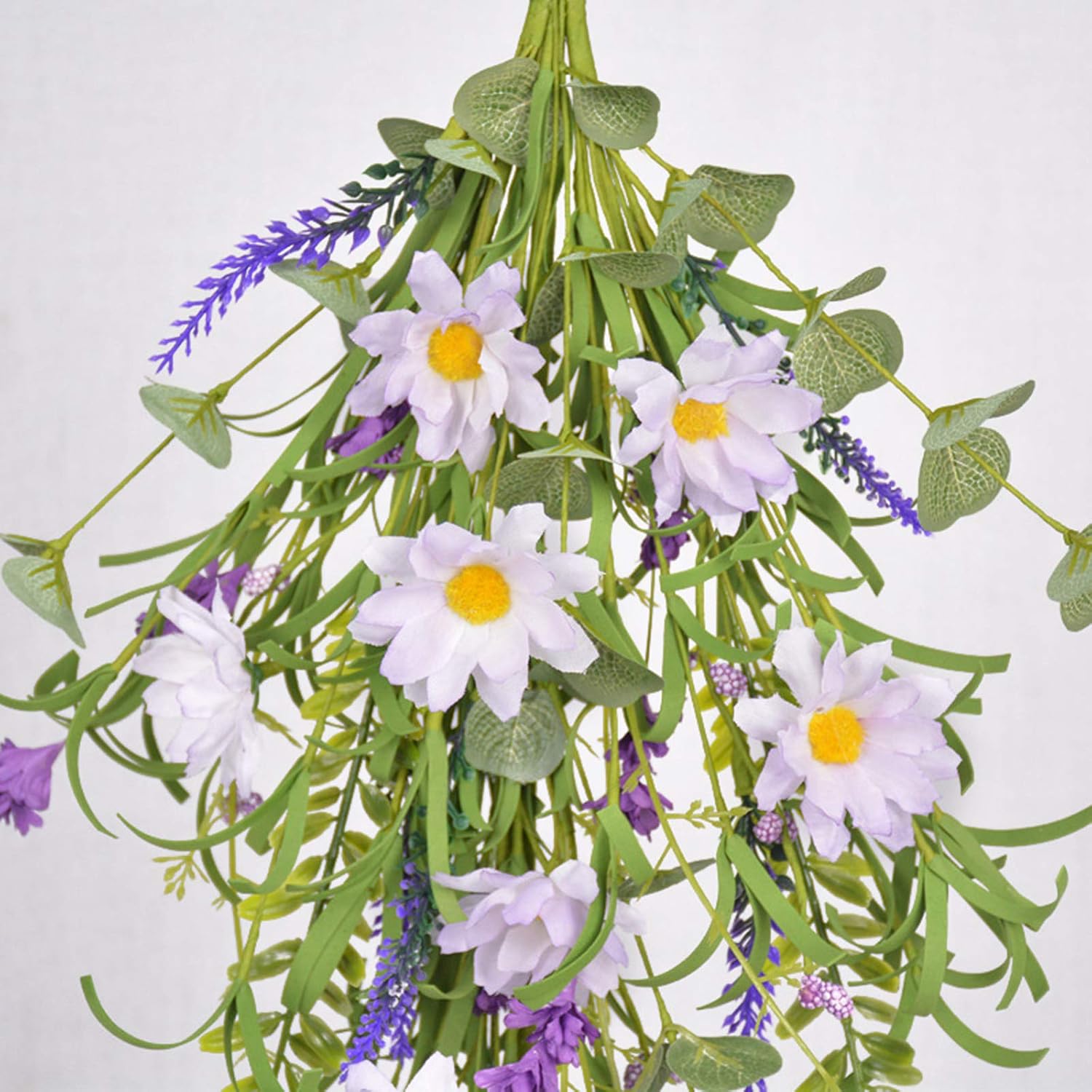 MGQ Spring Summer Teardrop Wreath Artificial Floral Swag