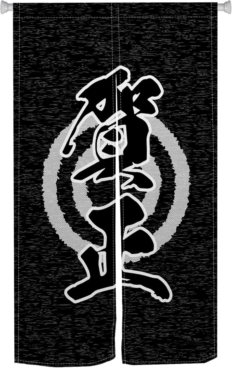Traditional Japanese Noren Doorway Curtain 34x60 Inches