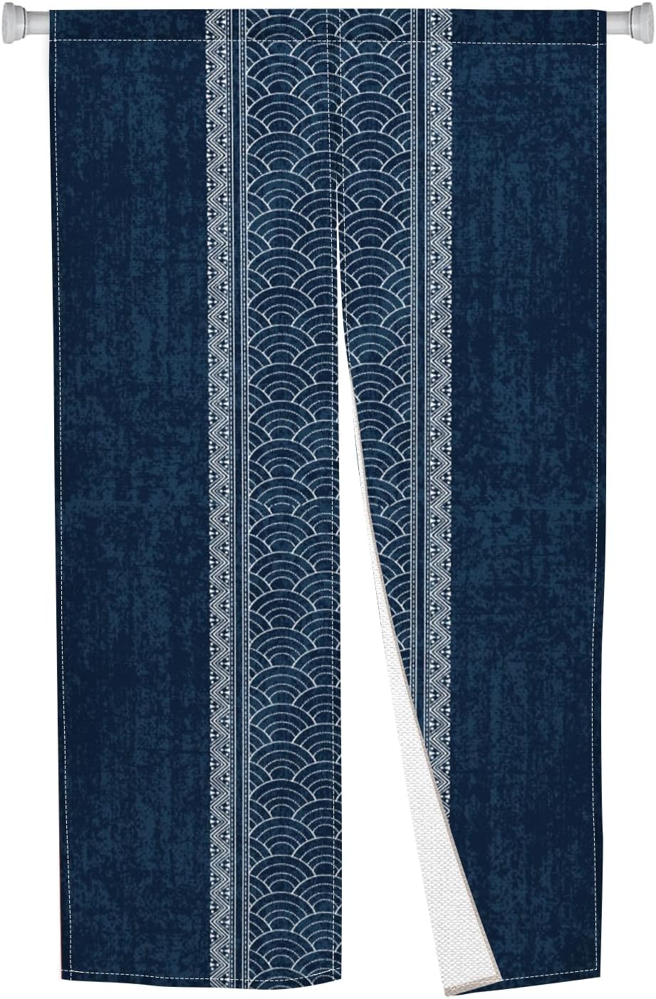Noren Doorway Curtain Royal Blue Hanging Panel