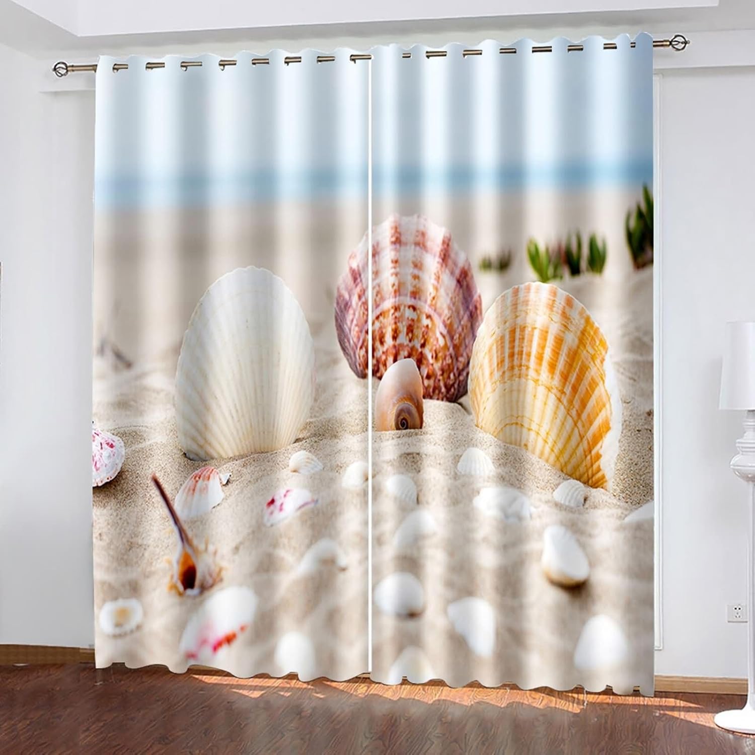 Homxi Blackout Curtains 2 Piece 92x90 Inch
