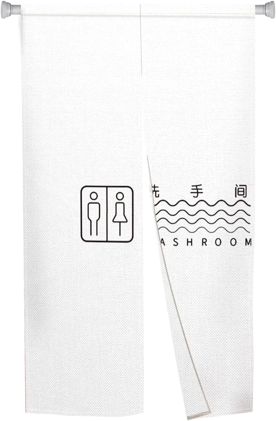 Japanese Noren Door Curtain for Privacy 34x60 Inches