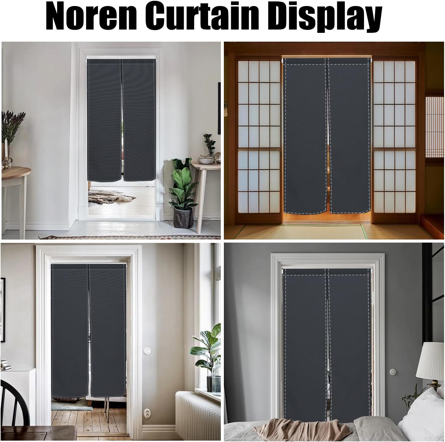 Japanese Noren Door Curtain Privacy Divider Panel