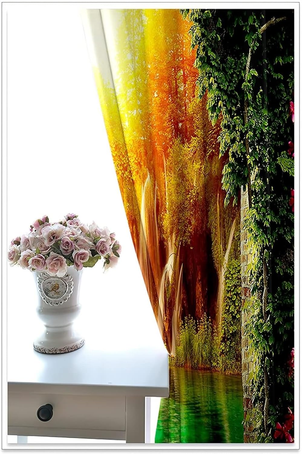 Homxi Blackout Curtains 2 Panels Set 2 x 60W x 90H In